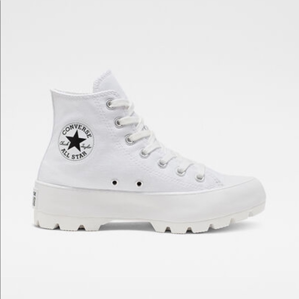 Converse Chuck Taylor All Star Lugged High Tops - White